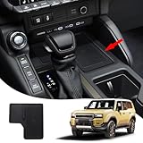 2024-2026 ランドクルーザー LC250 / プラド250 センターコンソール用ワイヤレス充電パッド 滑り止めシリコン素材 減震・無騒音 内装カスタムパーツ