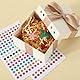 3520 Stück Kleine Runde Punkt Aufkleber,Glitzer Rund Selbstklebend Sticker,Glänzende Kreis Dot Aufkleber,Laser Bunte Kreis Dot Aufkleber,Sparkle Farbcodierung Etiketten,für DIY Handwerk Scrapbooking