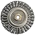 Root Pass Wire Brush, Threaded Arbor, 6-7/8"