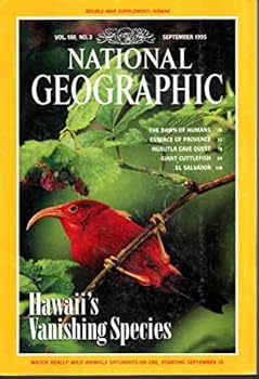 NATIONAL GEOGRAPHIC MAGAZINE, SEPTEMBER, 1995 [ENTIRE ISSUE] (HAWAII'S VANISHING SPECIES)