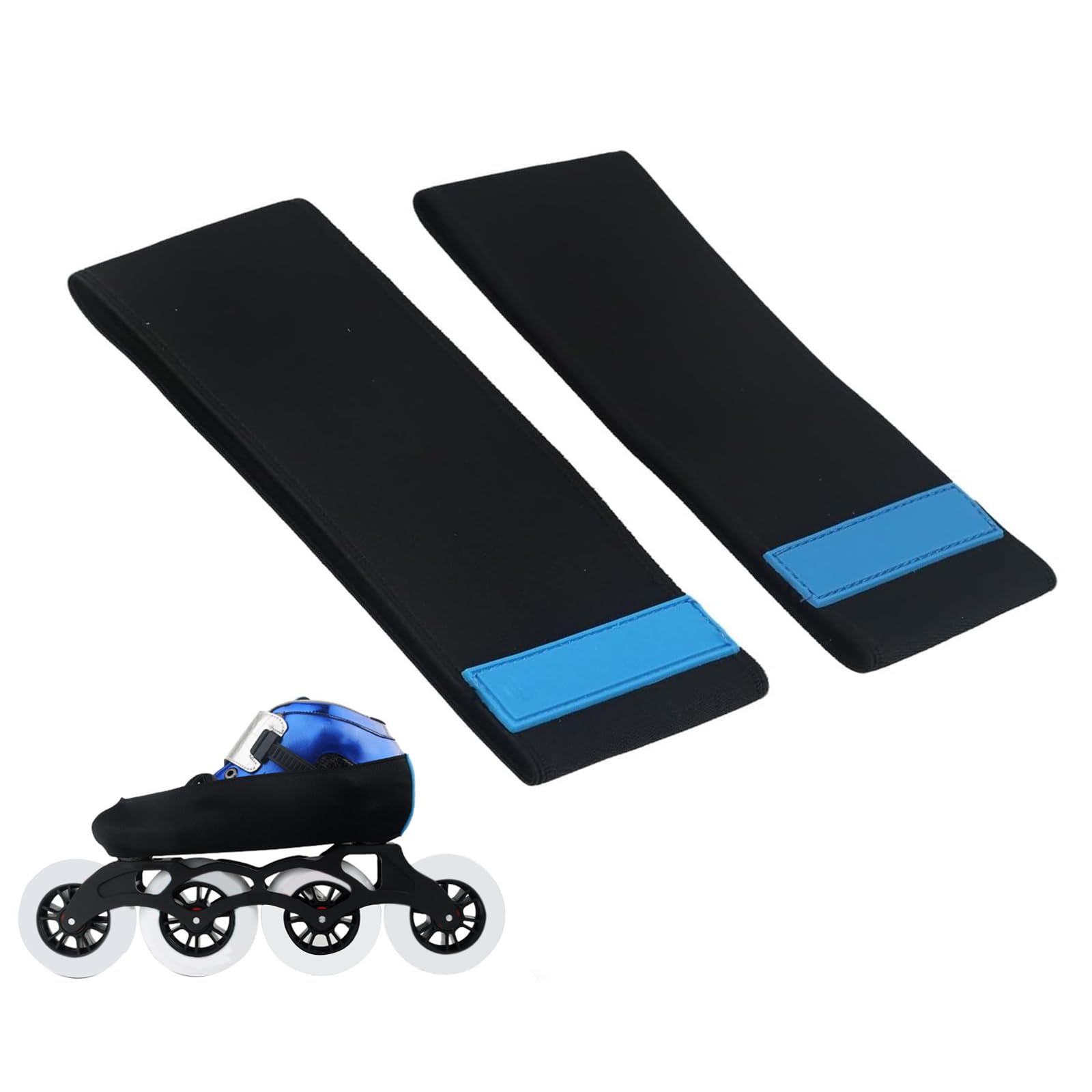 Helweet Fundas Cubre Patines, Cubrebotas para Patines, Cubrepatines, Cubiertas para Patinaje, Cubrezapatos Antiarañazos para Zapatillas, Zapatos Planos Y Zapatos De Suela Blanda