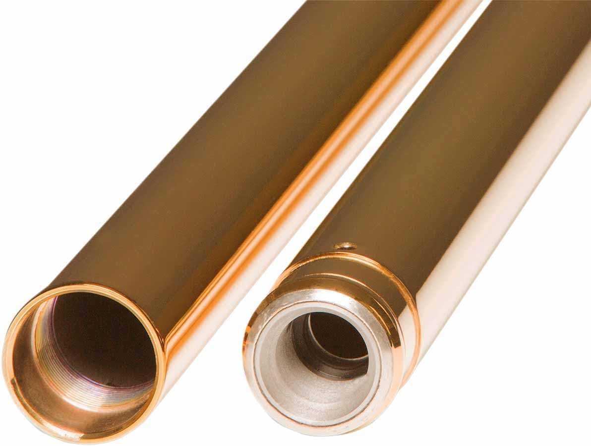 T 2014TN 49mm Gold Fork Tubes - 27.50in.