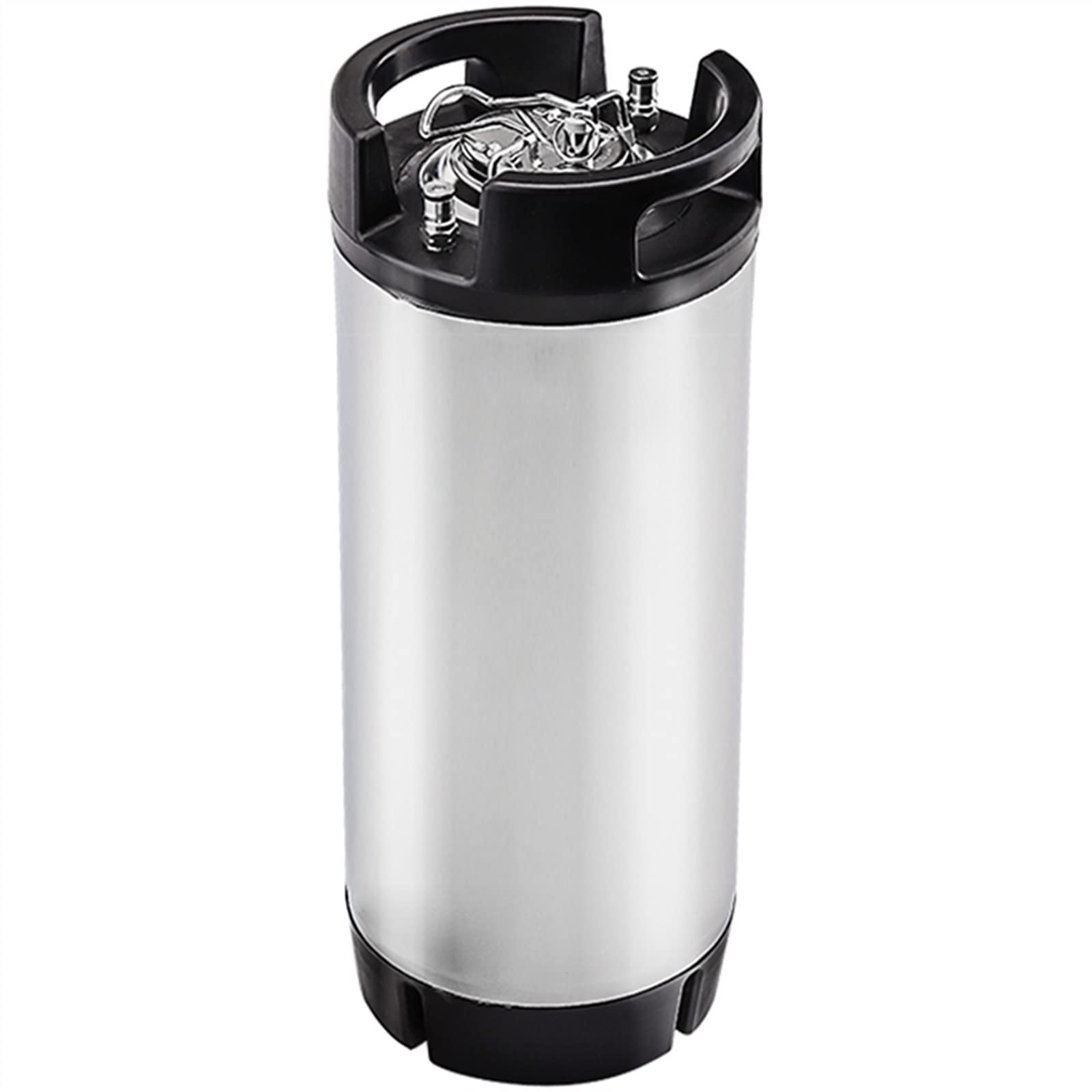 Produzione di Birra 19L Homebrew Keg, Contenitore per fusti di Birra alla Spina con connessione di disconnessione con Blocco a Sfera Standard Birra Fatta in casa