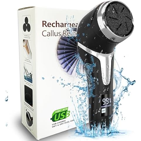 Vusoset Electric Callus Remover with Vacuum Cover