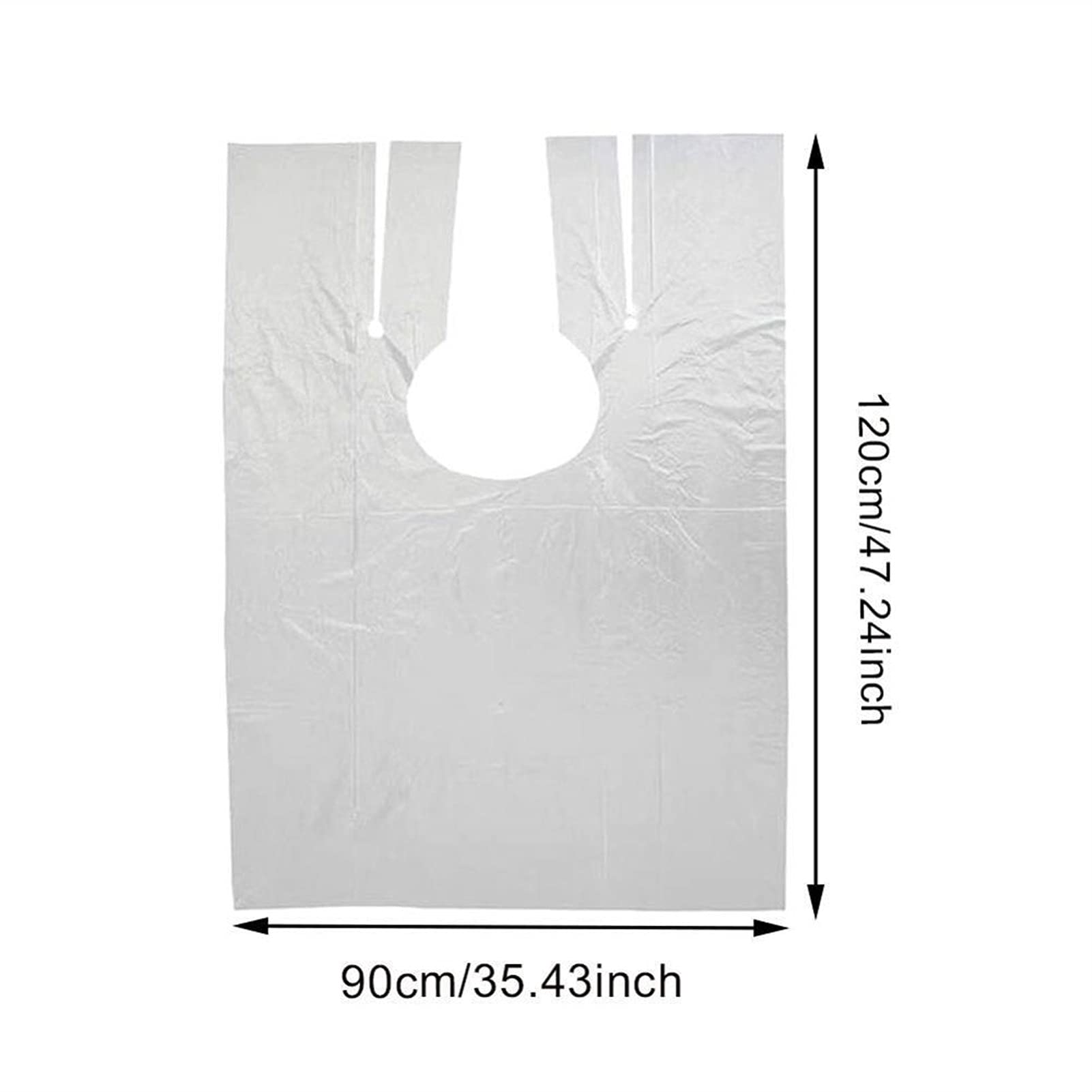 Mantella Parrucchiere Cappucci per capelli, 100 pz Capelli da colorare per barbiere Panno per barbiere Lungo Panno perm Perm Perm Parrucchiera Capelli Capelli Capersdressing Capes Scialle Grembiule M