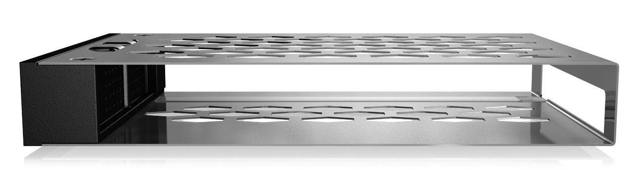 Icy Box 2,5 cala U.2 ramka wymienna do kieszeni 3,5 cala, U.2 (SF-8639) do 2,5 cala U.2 NVMe, SATA lub SAS SSD/HDD