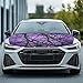 Howilath Universal Car Hood Cover Automotive Accessories Car Hood Cover Protector for Auto, Truck, SUV, Pickup - Purple Hunting Woodland