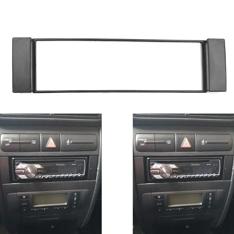 Platine stéréo 1 DIN corrige espace vide A3 A6 Seat - 3