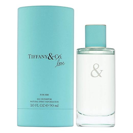 Tiffany & Co. Love Eau De Parfum Spray for Women, Floral Woody, 3 Oz