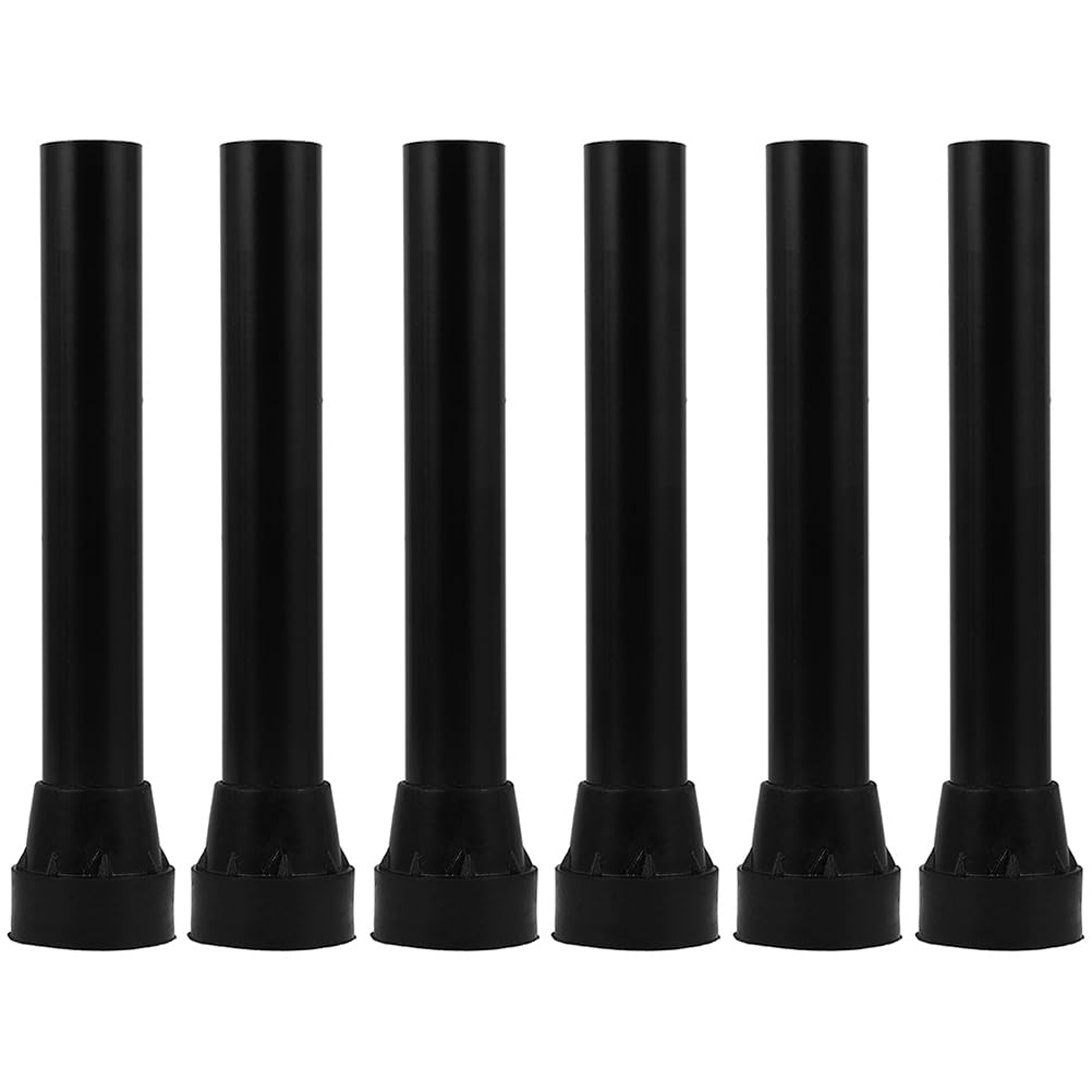 Toddmomy Set of 6 Universal Trampoline Foot Pads - Durable Leg Caps and Replacement Parts for Trampolines