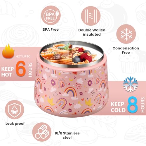 50% de descuento en termo de sopa aislado para niños de 14 oz - Image 3