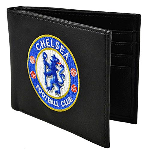 Chelsea F.C. portefeuille en cuir compact anti déformation