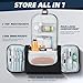 Extra Large Capacity Hanging Toiletry Bag for Men & Women, Portable Waterproof...