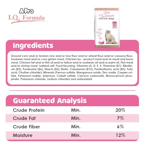 Image of Me-O, APRO I.Q. Formula Adult Dry CAT Food 20 KG