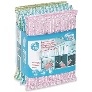 Lifetime Topfreiniger CLEAN, 4 Stück, 130x80x15 mm