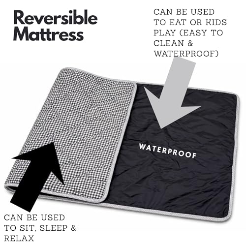 Image of YENING Foldable Mattress for Floor Sleeping | Floor Bed Mattresses | Folding Mattress for Home, Guests & Camping(3 x 6 Ft)
