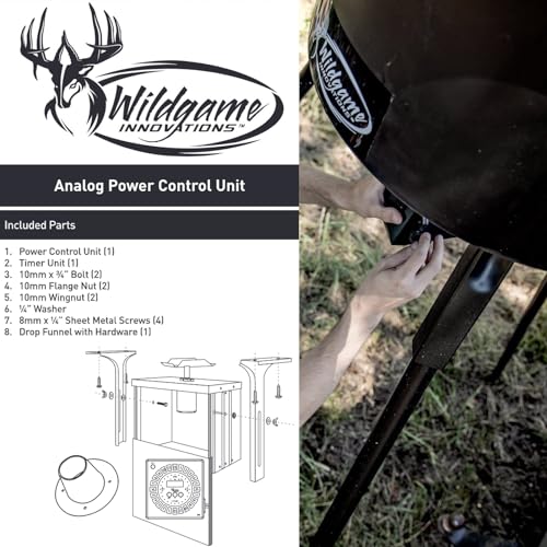 WILDGAME INNOVATIONS Trophy Hunter 6V Analog Feeder Kit