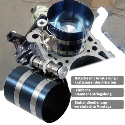 Zuigerveercompressor, Motorzuigerveercompressorgereedschap Installateur 53 Tot 175 Mm 3 Inch Ratel - Afbeelding 6