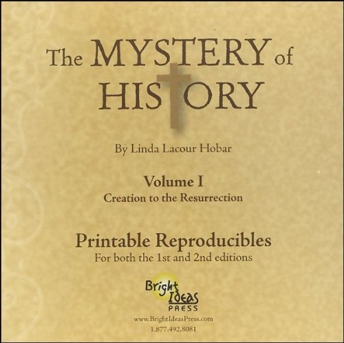 Mystery of History Volume I PRINTABLE REPRODUCIBLE CD