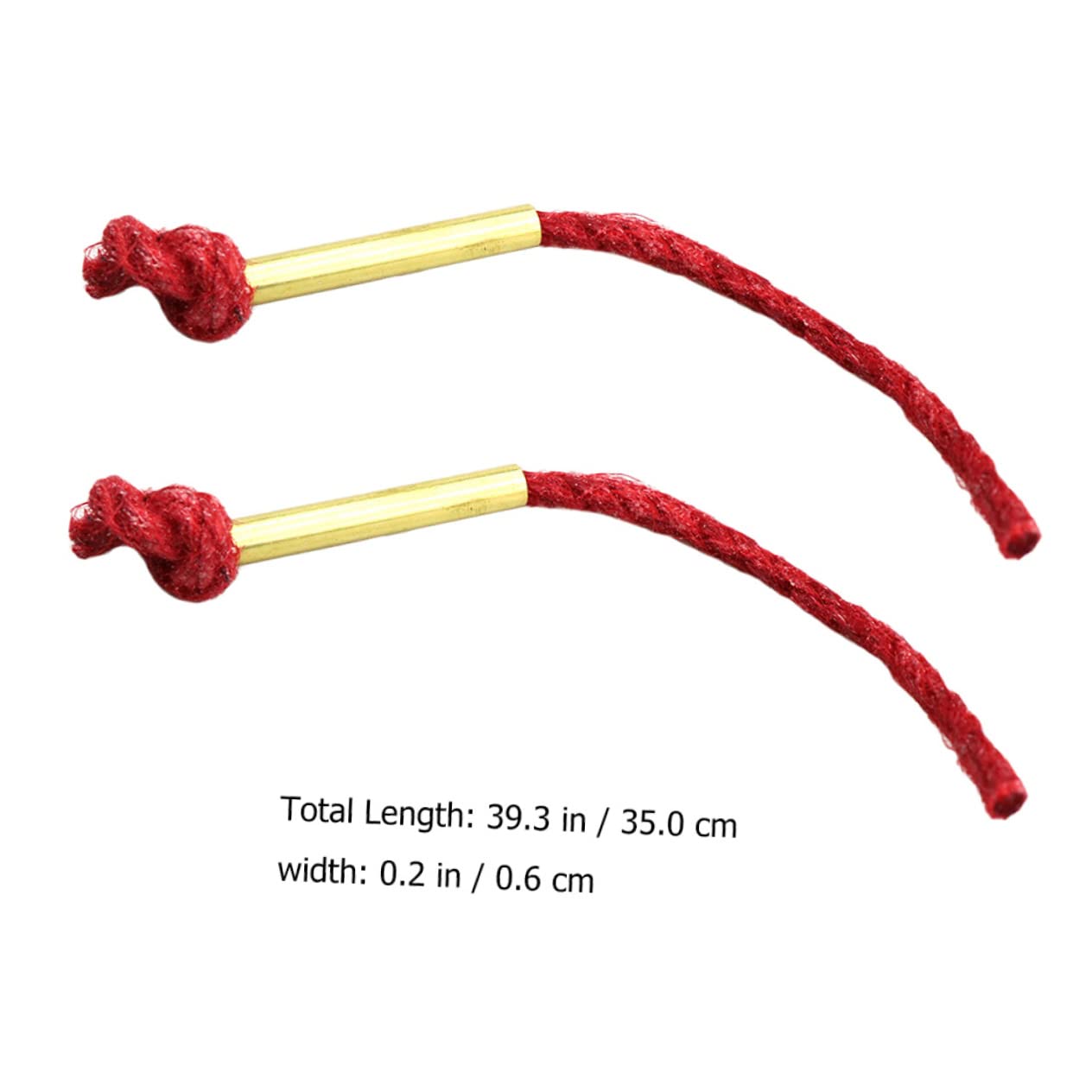 BRIGHTFUFU 4-Piece Waxed Fire Rope Set for Outdoor Fire Starters Camping Accessories for Hiking