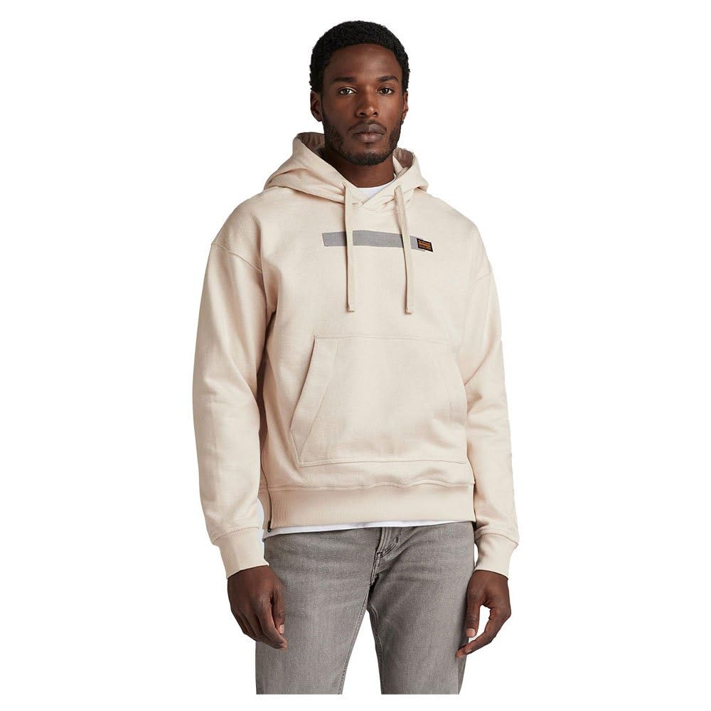 G-Star Men's Flight deck loose hdd sw, Beige/khaki (whitebait D24373-D557-1603), L