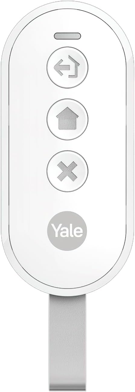 Yale Keyfob | Arm, Part-Arm, Disarm | Panic Button | Keylock | Only Compatible with New Yale Smart Alarm