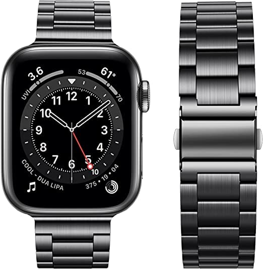 Image of Adlynlife Bluetooth Smart Watch and Activity Tracker | Heart Rate Tracker| Step and Calorie Counter| Blood Pressure Tracker | Call & Messages Notification and Fitness Monitoring (Steel Black)