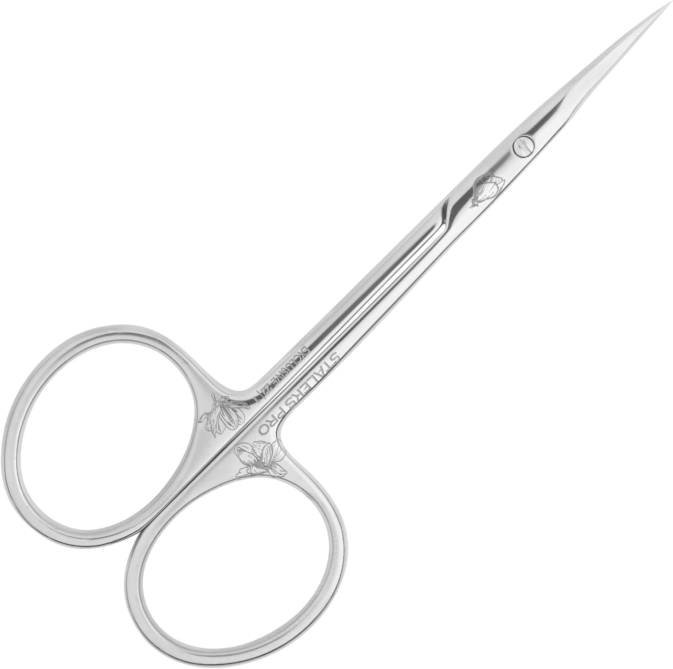 Staleks Exclusive 22 Type 1 Cuticle Scissors (Magnolia) – Straight Handles and Classic Curved Blades