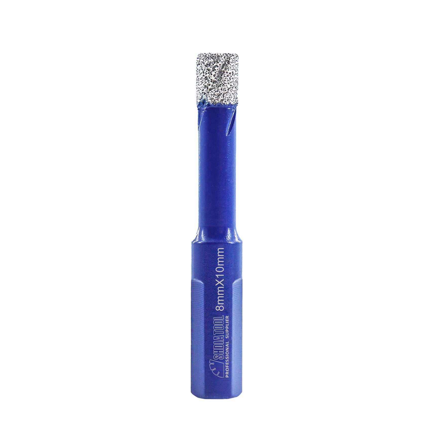 SHDIATOOL Diamond Drill Core Bits 8mm Triangle Shank Hole Saw for Porcelain Tile Marble Ceramic Granite — image 1