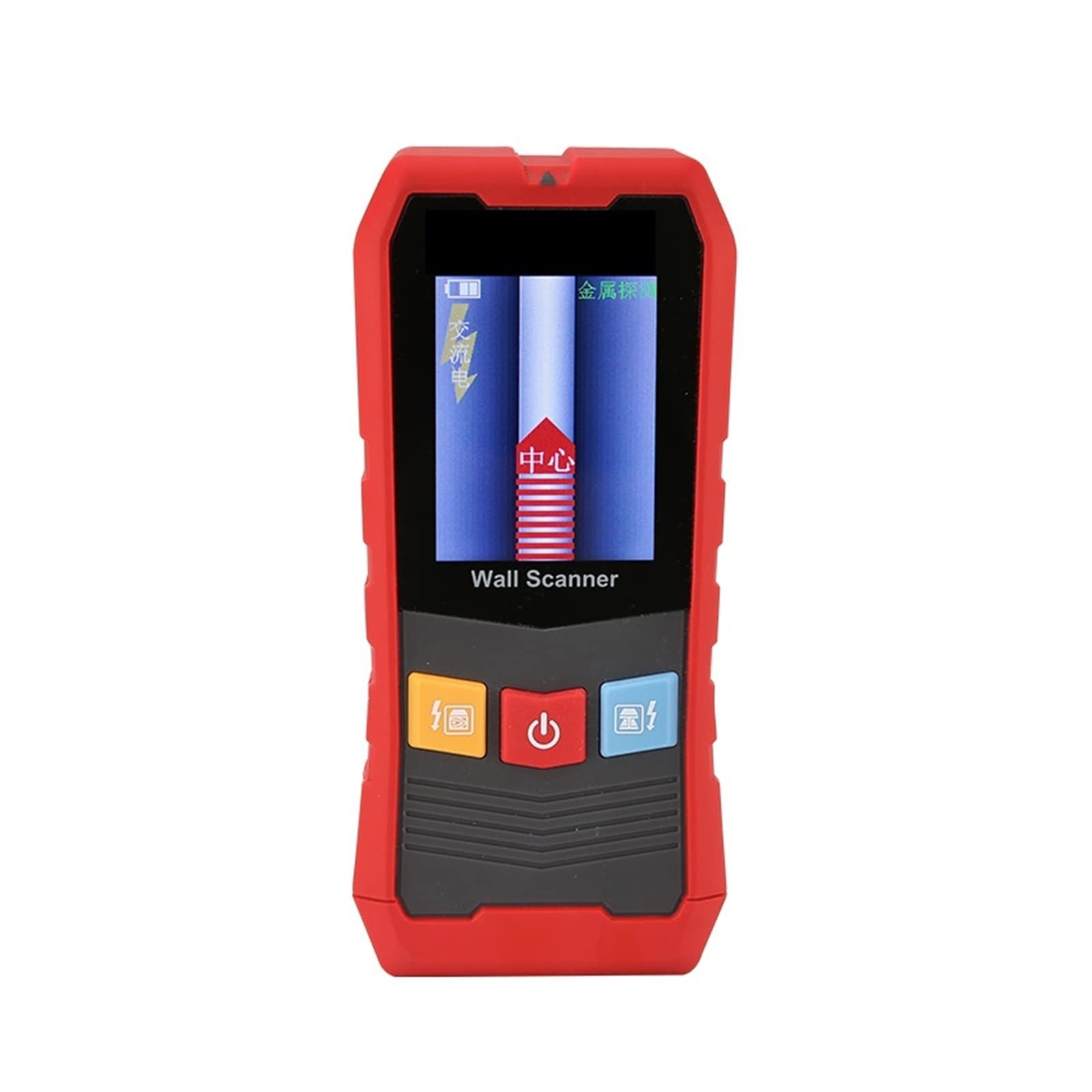 Detector Cables Pared, Detector de Metales 4 en 1, buscador de Pernos de Madera, Voltaje de CA, Cables en Vivo, rastreador de Profundidad, escáner de Pared, para detección de Madera, Metal y Cables d