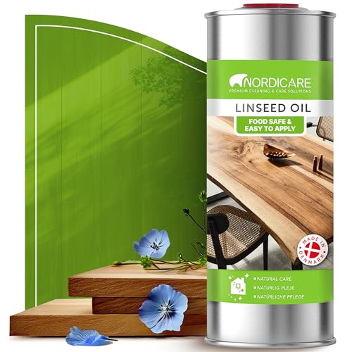 Nordicare [1L] Linseed Oil for Wood Protection I Linseed Oil...