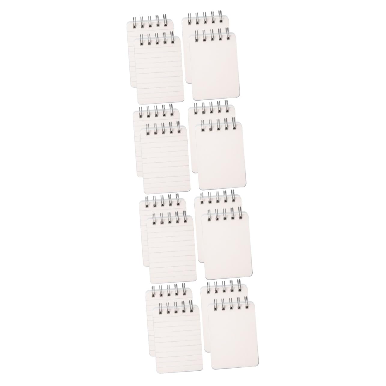 Mini cahier de bureau NUOBESTY lot de 4 carnets pointillés à spirale pour notes - 8