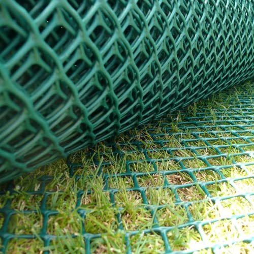 Suregreen Turf Protection Mesh TR3 | 1m x 10m | Green | 430gsm | Rubber Matting for Pedestrian Grassed Walkways and Pathways | Lawn Protection Mesh for Wheelchair Access Paths | Grass Mat