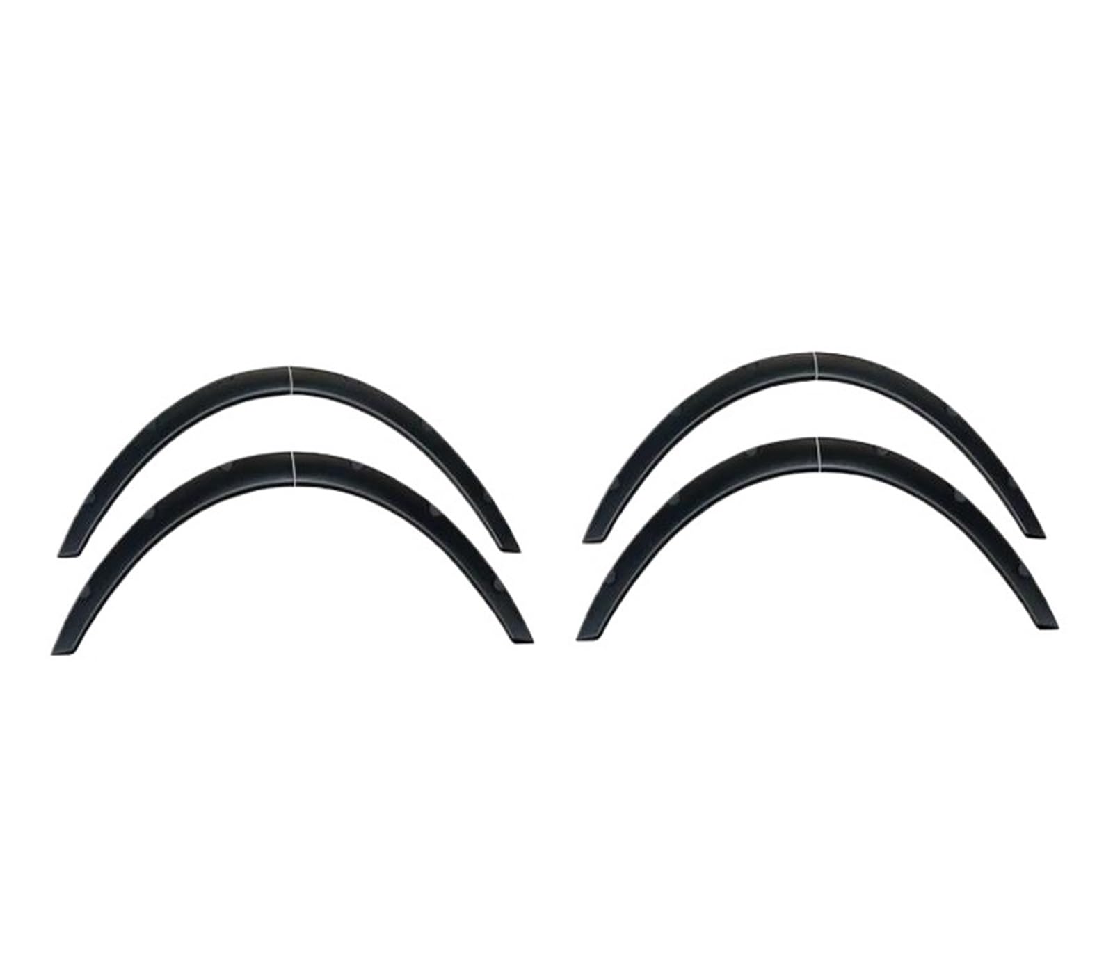 Extensiones de guardabarros universales para evitar salpicaduras en pasos de rueda Nissan 6