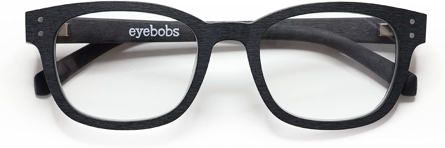 eyebobs - Biff (Wide) | Premium Reading Glasses for Men and Women | Square Frame for Wide Faces | Available in 0.0x - 4.0x - Image 2