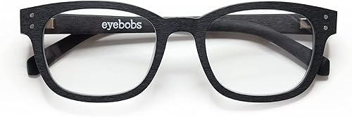 Miniatura 2 de eyebobs - Biff (ancho) Gafas de lectura prémium para hombres y mujeres Marco cuadrado para caras anchas Disponible en 0.0x - 4.0x