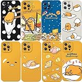 ぐでたま iPhone 16ケース スマホケース 携帯ケース ぐでたま、ニセたまさん iPhone用ケース 保護ケース TPU 携帯カバー コスプレ小物 アイフォンケース 複数の機種に対応 人気 グッズ 薄型 軽量 衝撃に強い (iPhone 16,色-04) [並行輸入品]