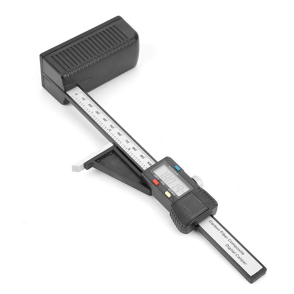 Misuratore di Altezza Digitale 0-150 mm Alta Precisione INC/ABS con Piedini Magnetici