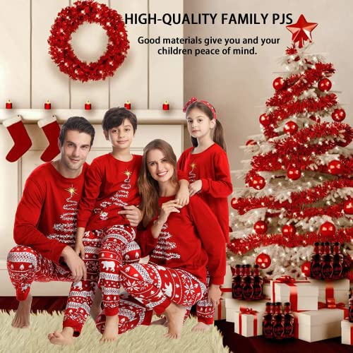 Christmas Family Matching Pajamas Sets,Christmas Family Pajamas Sleepwear Pjs Xmas Nightwear For Party4