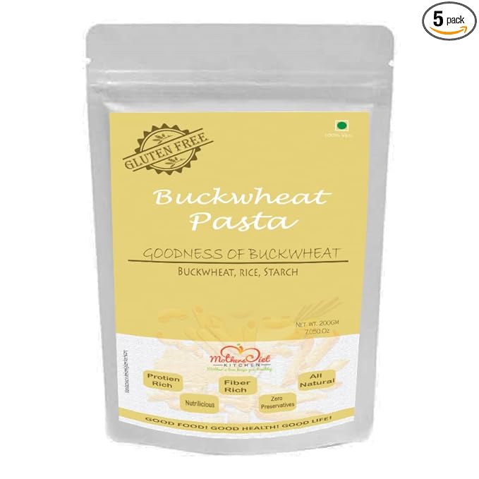 Gluten Free Buckwheat Pasta | No Wheat, No Maida | A rich source of Proteins and Fiber, 200g