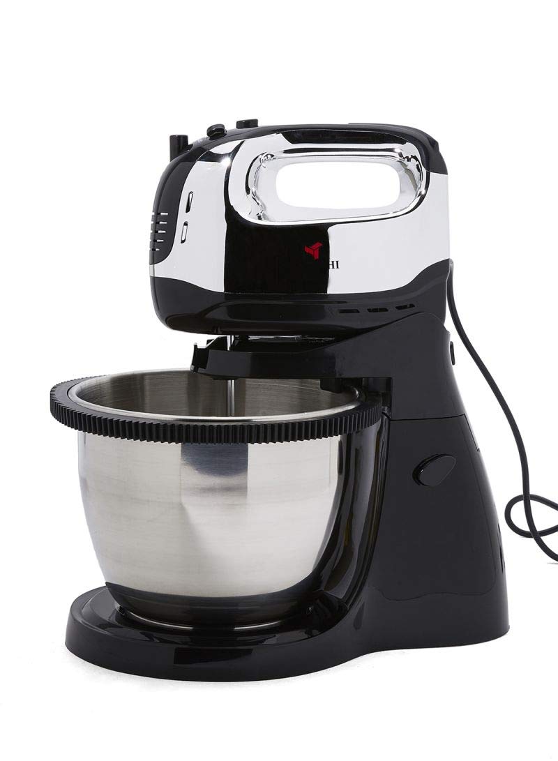 MebashiRotating Stand Mixer 300W Me-Sbm1003 Silver/Black