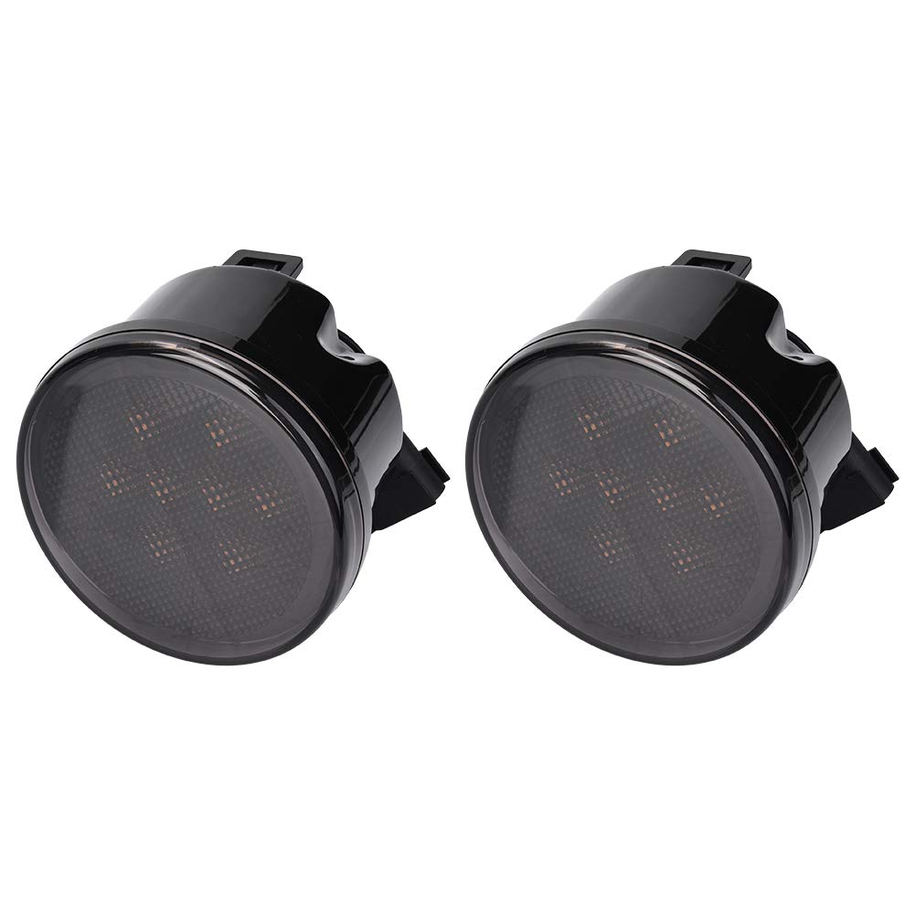 Coppia di indicatori di direzione laterali a LED per indicatori di direzione per parafango sostitutivi per JK JKU 2007-2018