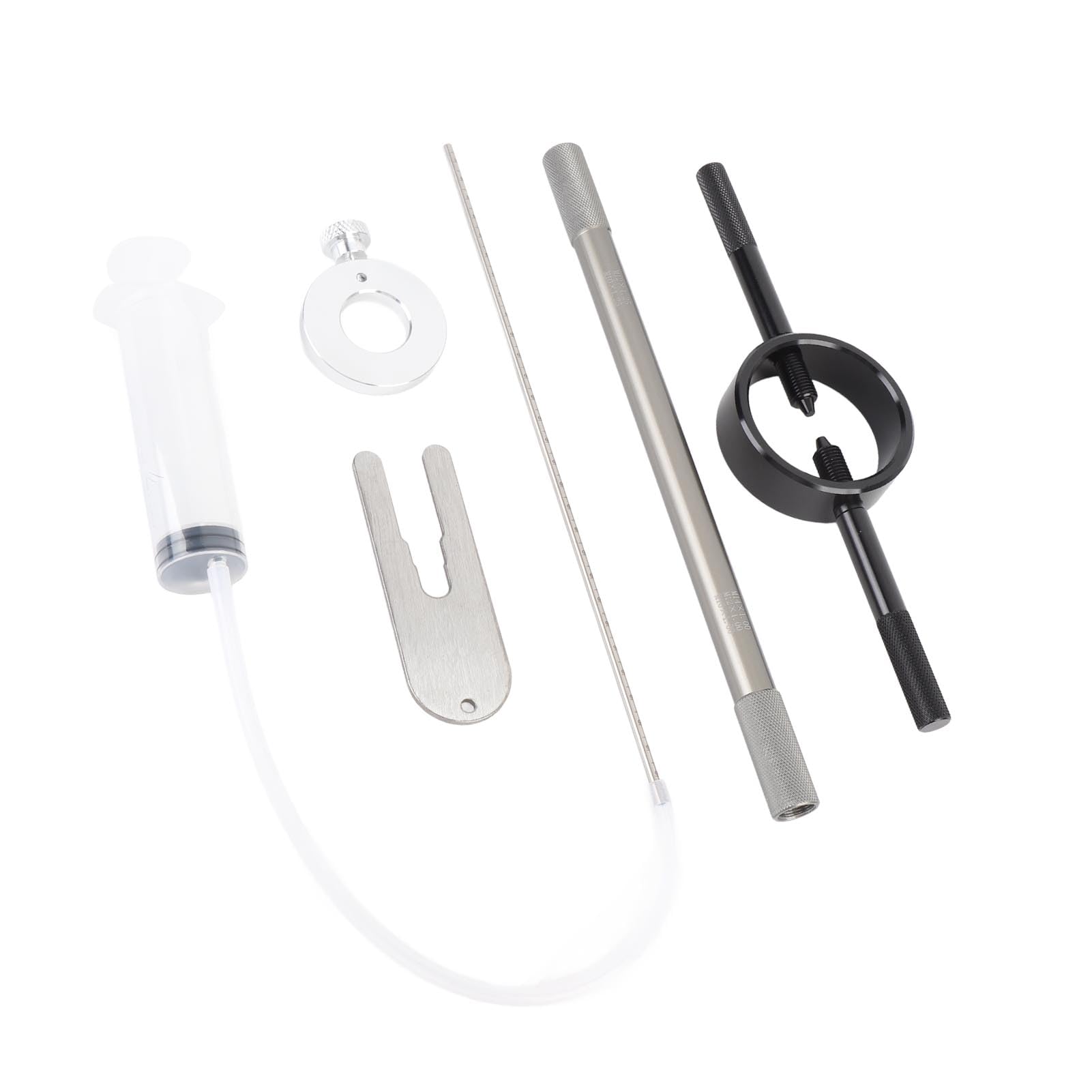 KIMISS Kit di Strumento di Servizio Forchetta Strumento Olio Forcella e Molla per Cartuccia Normale e Forchette Invertite - Set di Strumenti di Manutenzione Motociclistica