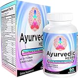 Ayurvedic Herbs (All-in-1) Supplement 3-Month Supply - Ayurveda Mind, Body & Spirit Herbal Blend Com