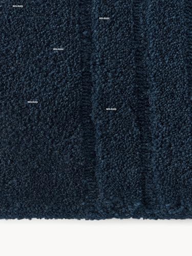 Image of Hand Tufted Carpet Nz Wool with Silk Abstract Design Non Slip Luxury Exclusive Rectangular Carpet for Living Room Bedroom (Size : 5x8 Ft, 152x244 CM), Multicolor
