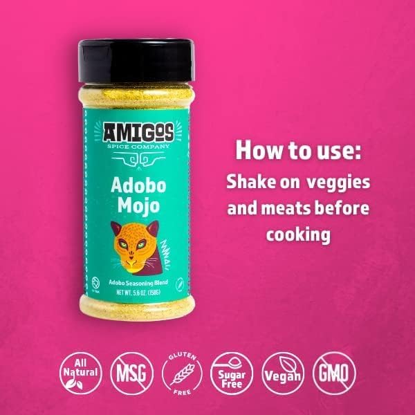 Amigos Spice Company Adobo Mojo Sazonador Premium 5.6 oz miniatura 5
