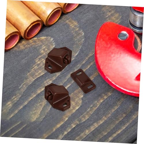 Federriegel für Schranktüren, je 20 Stück, leichtgängiges Schließen und Öffnen, einfache Installation, Kugelschnäpper für Schränke und Möbel, 3 Sets