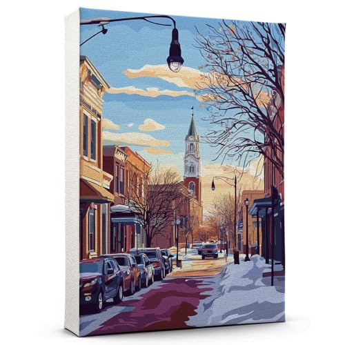 Racine Poster Print, Wisconsin Poster Wall Art, Racine Decor Travel Poster, Wisconsin Travel Gift, Housewarming Gift - 99AZ1145