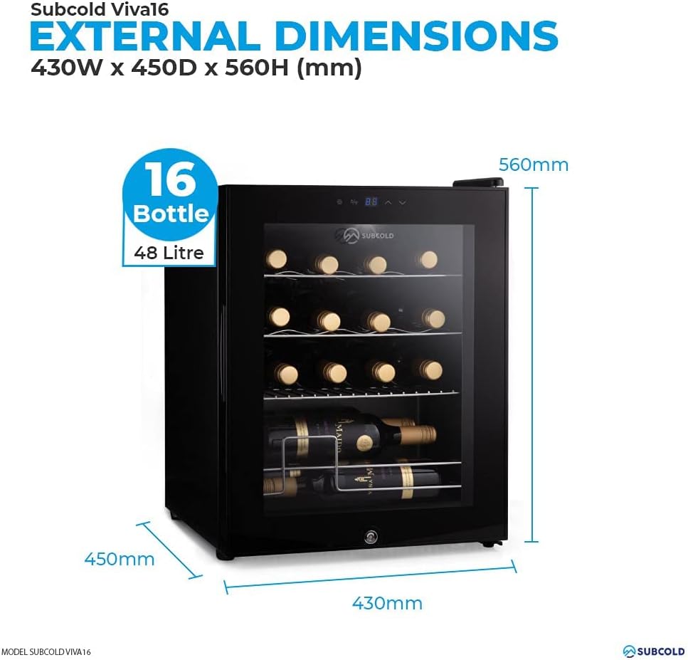 Subcold Viva16 LED Wine Cooler