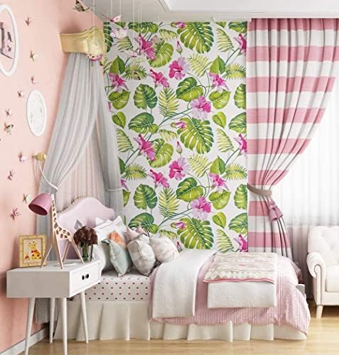 Image of Self Adhesive Waterproof Wallpaper for Kitchen Living Room Bed Room Furniture Makeover Cabinet Shelf Liner Tile Pattern Removable Contact Paper(Garden Bloom (45X300 CM)
